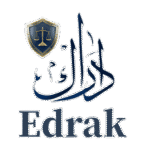 شعار مكتب إدراك للمحاماة والاستشارات القانونية - أفضل محامي في دبي والإمارات